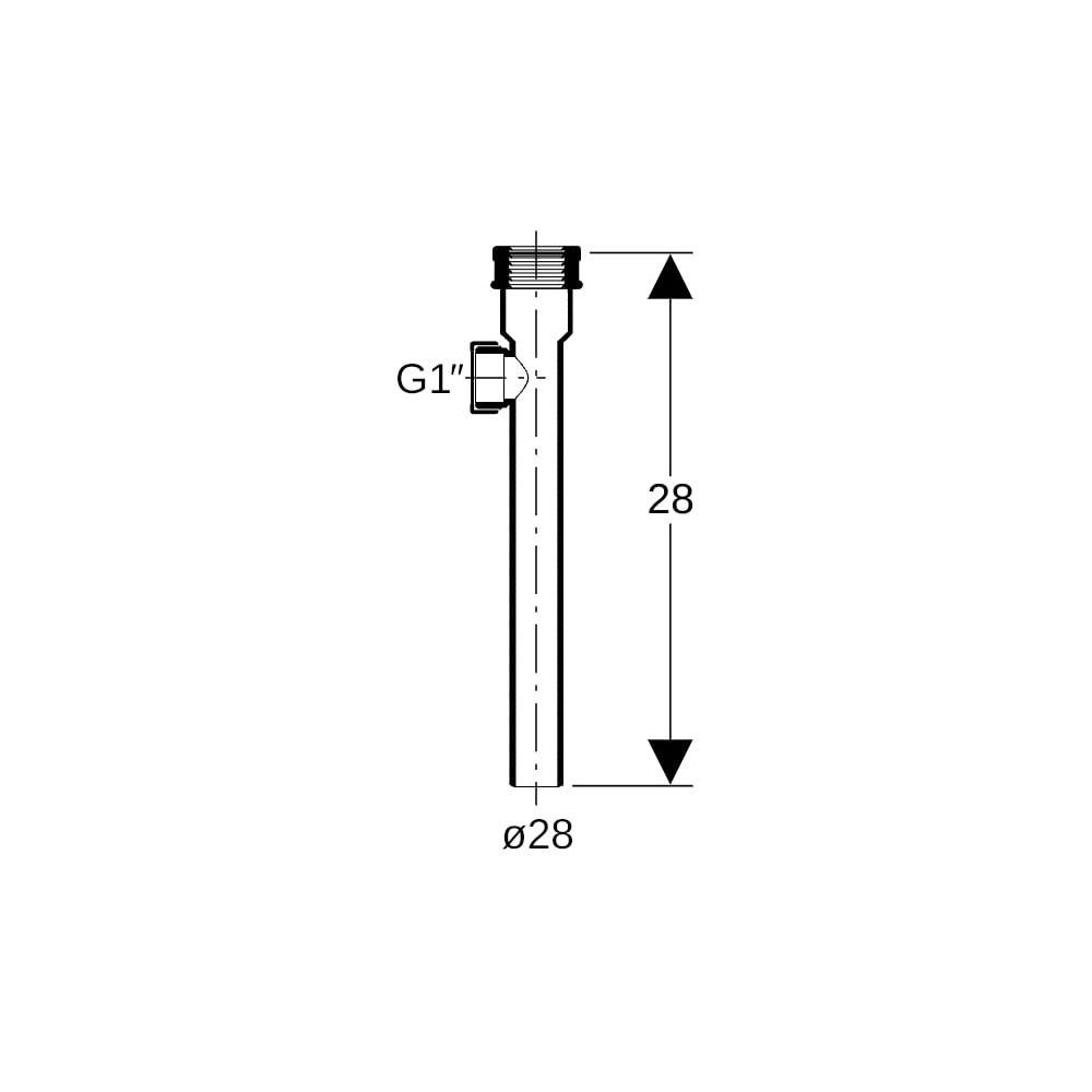Geberit Überlaufrohr mit Zusatzanschluss, Manschette granitgrau... GEBERIT-150245061 4025416072997 (Abb. 5)