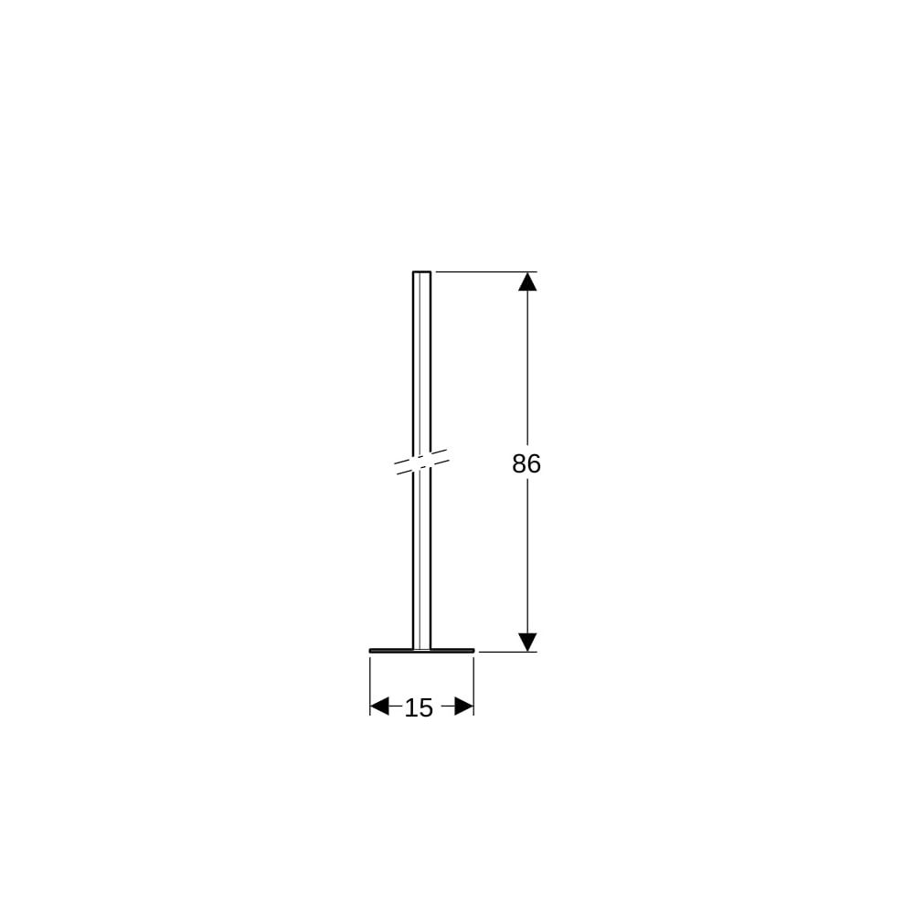 Geberit Kombifix Set Ständer mit Fußplatte... GEBERIT-457872261 4025416040248 (Abb. 6)