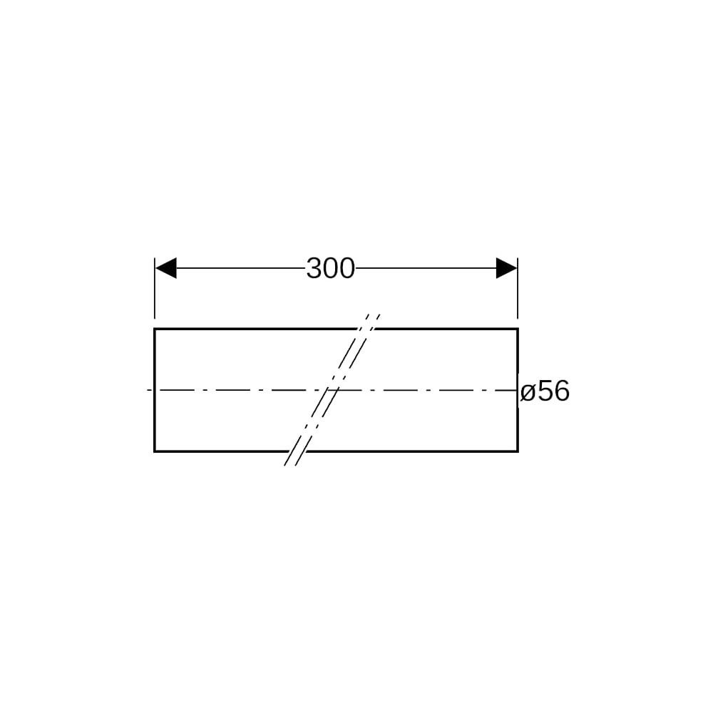 Geberit Silent db20 Rohr Außendurchmesser 56mm... GEBERIT-305000141 4025416084259 (Abb. 6)