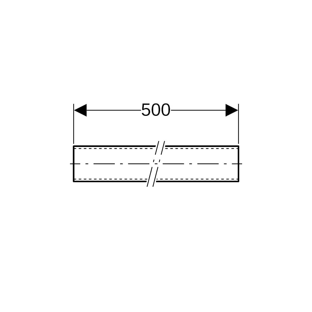 Geberit Pluvia Tragschiene 3x3cm, galvanisch verzinkt... GEBERIT-362863261 4025416024002 (Abb. 6)