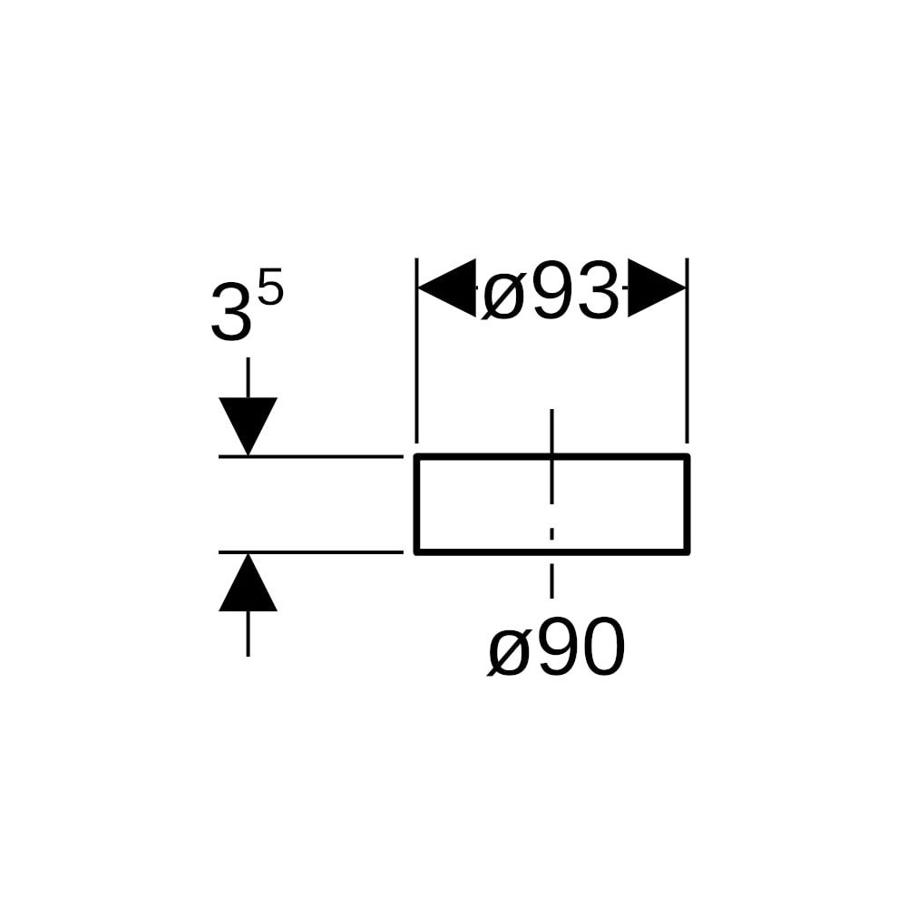 Geberit PE Schutzkappe für Rohrende Außendurchmesser 90mm... GEBERIT-366802921 4025416029892 (Abb. 5)