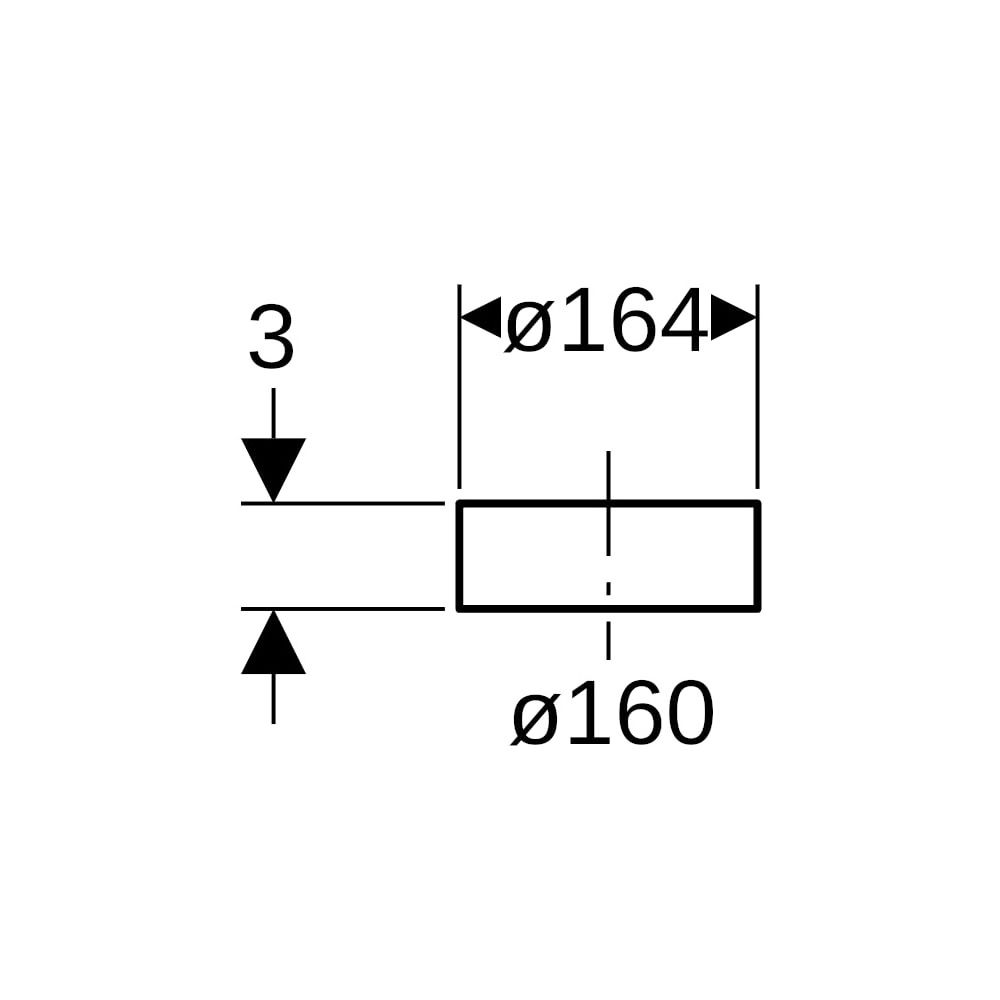 Geberit PE Schutzkappe für Rohrende Außendurchmesser 160mm... GEBERIT-369802921 4025416035176 (Abb. 5)