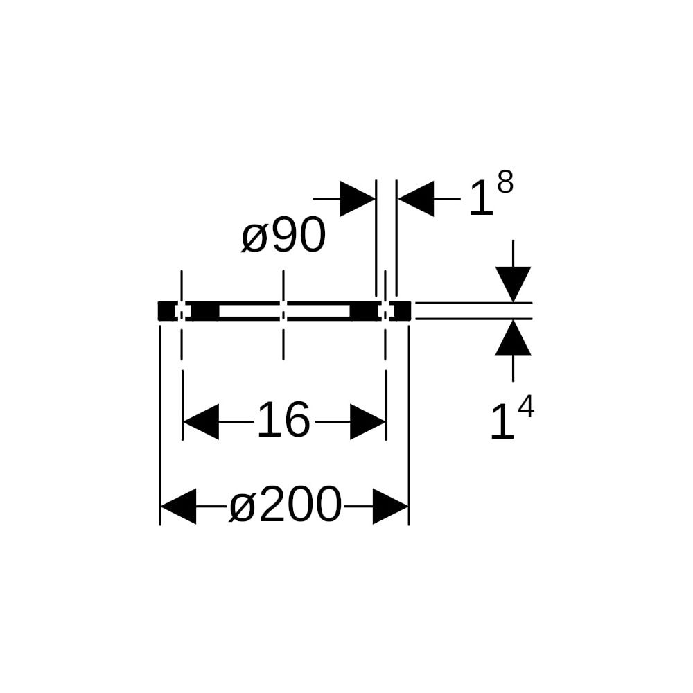 Geberit PE Losflansch Außendurchmesser 90mm... GEBERIT-366745001 4025416029618 (Abb. 5)