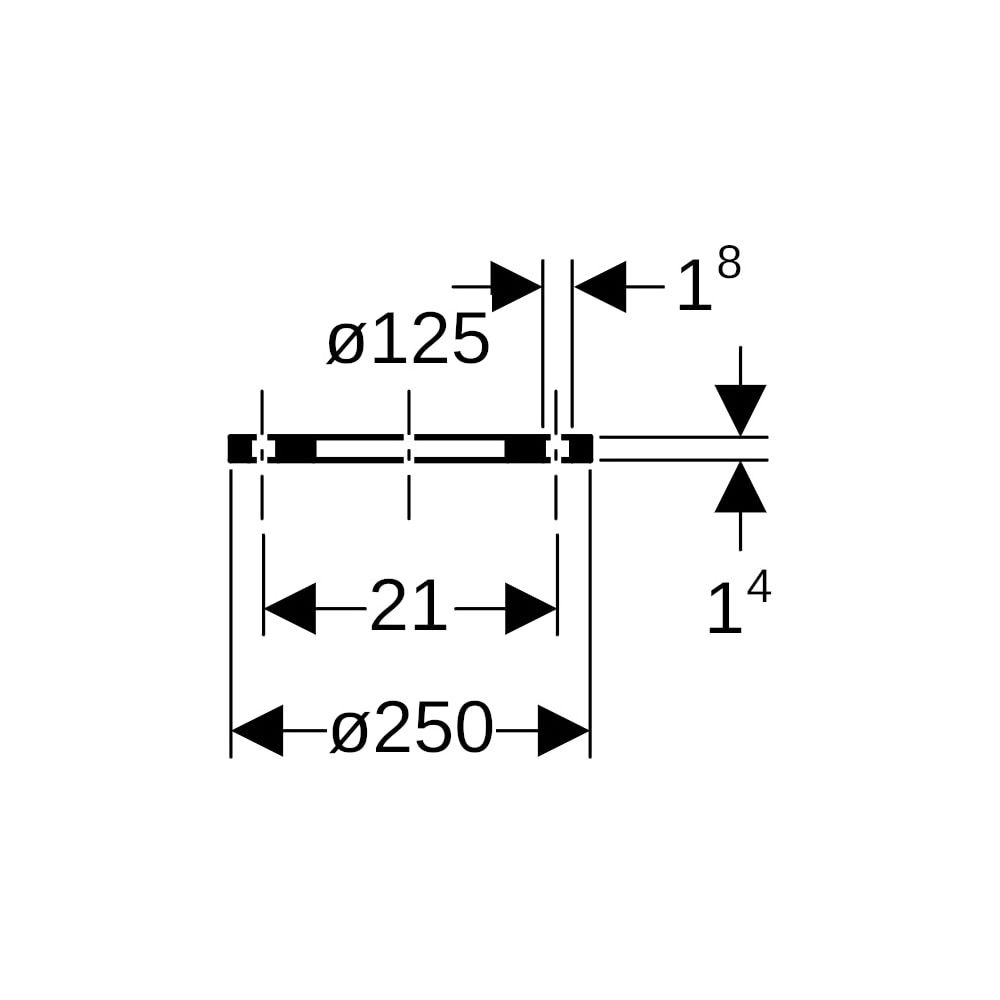 Geberit PE Losflansch Außendurchmesser 125mm... GEBERIT-368745001 4025416034018 (Abb. 5)