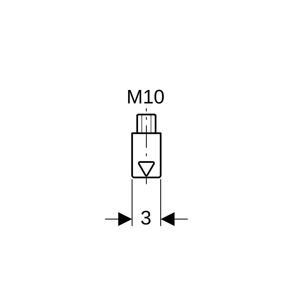 Geberit Pluvia Aufhängeelement galvanisch verzinkt, Länge 6,7cm... GEBERIT-362862261 4025416749011 (Abb. 6)