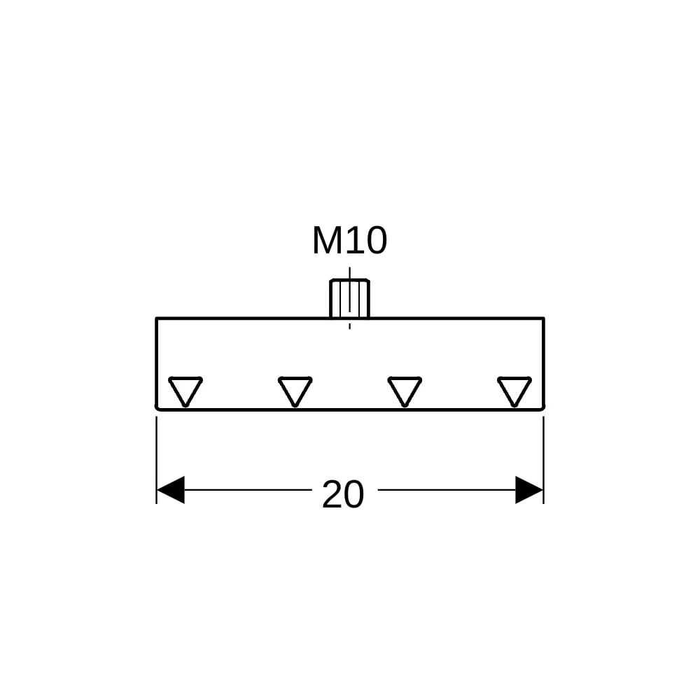 Geberit Pluvia Verbindungselement galvanisch verzinkt, Länge 20cm... GEBERIT-362864261 4025416024026 (Abb. 6)