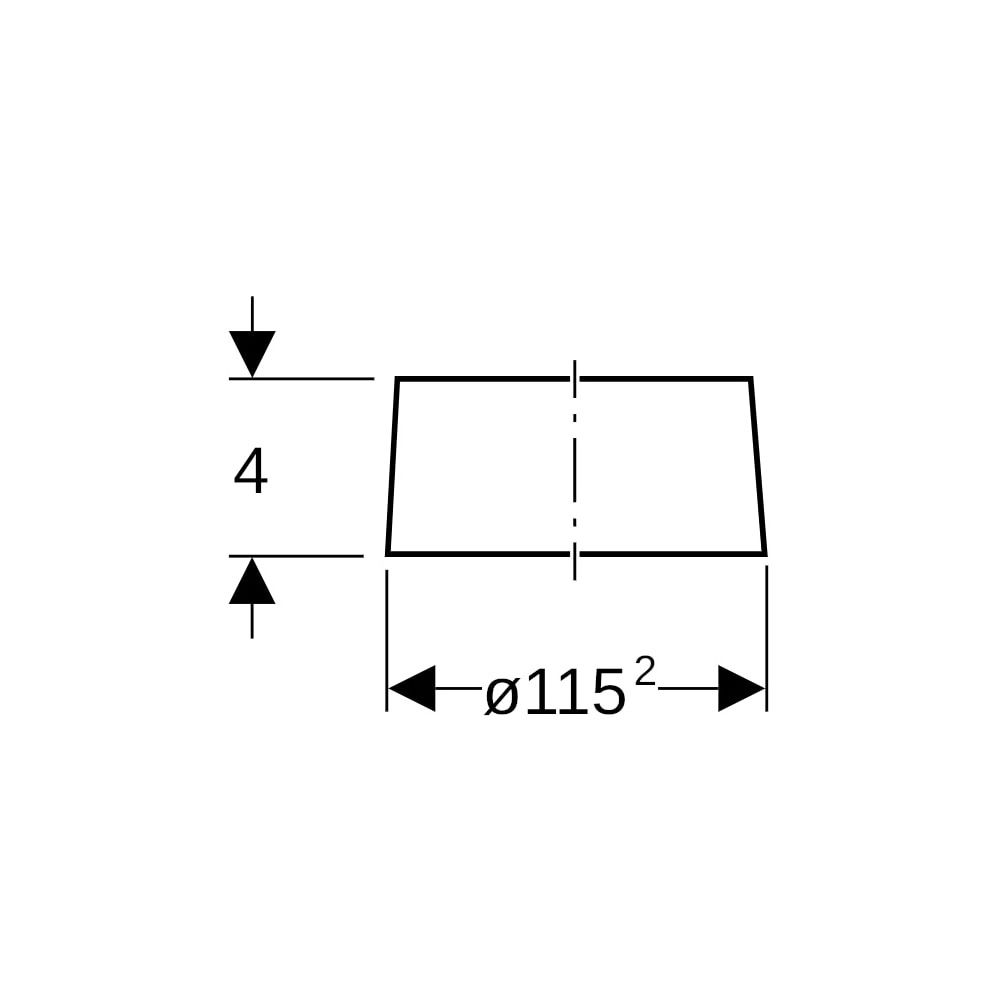Geberit PE Stützring d 125mm, di 115,2mm... GEBERIT-359462001 4025416108016 (Abb. 5)