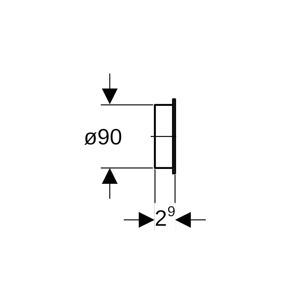 Geberit Schutzstopfen Außendurchmesser 90mm... GEBERIT-853618921 4025416048329 (Abb. 5)