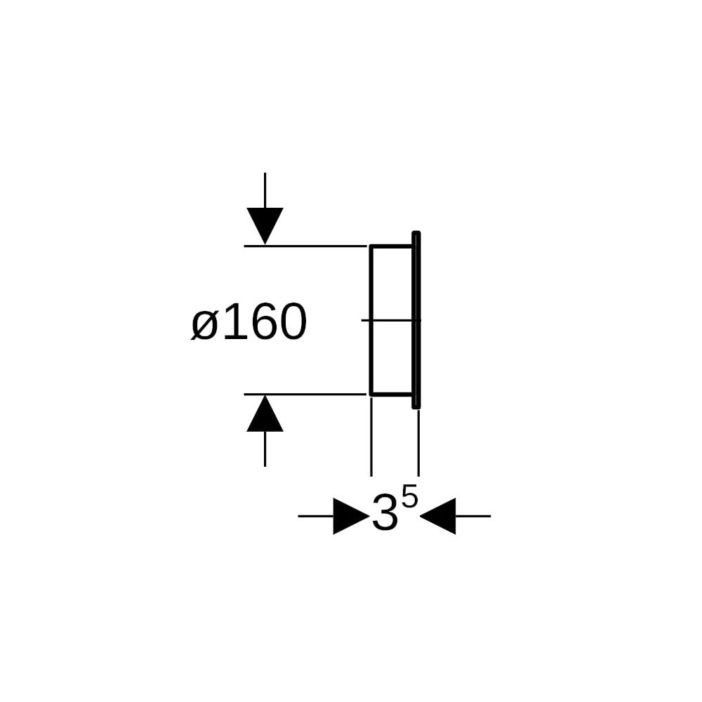 Geberit Schutzstopfen Außendurchmesser 160mm... GEBERIT-853622921 4025416048459 (Abb. 5)