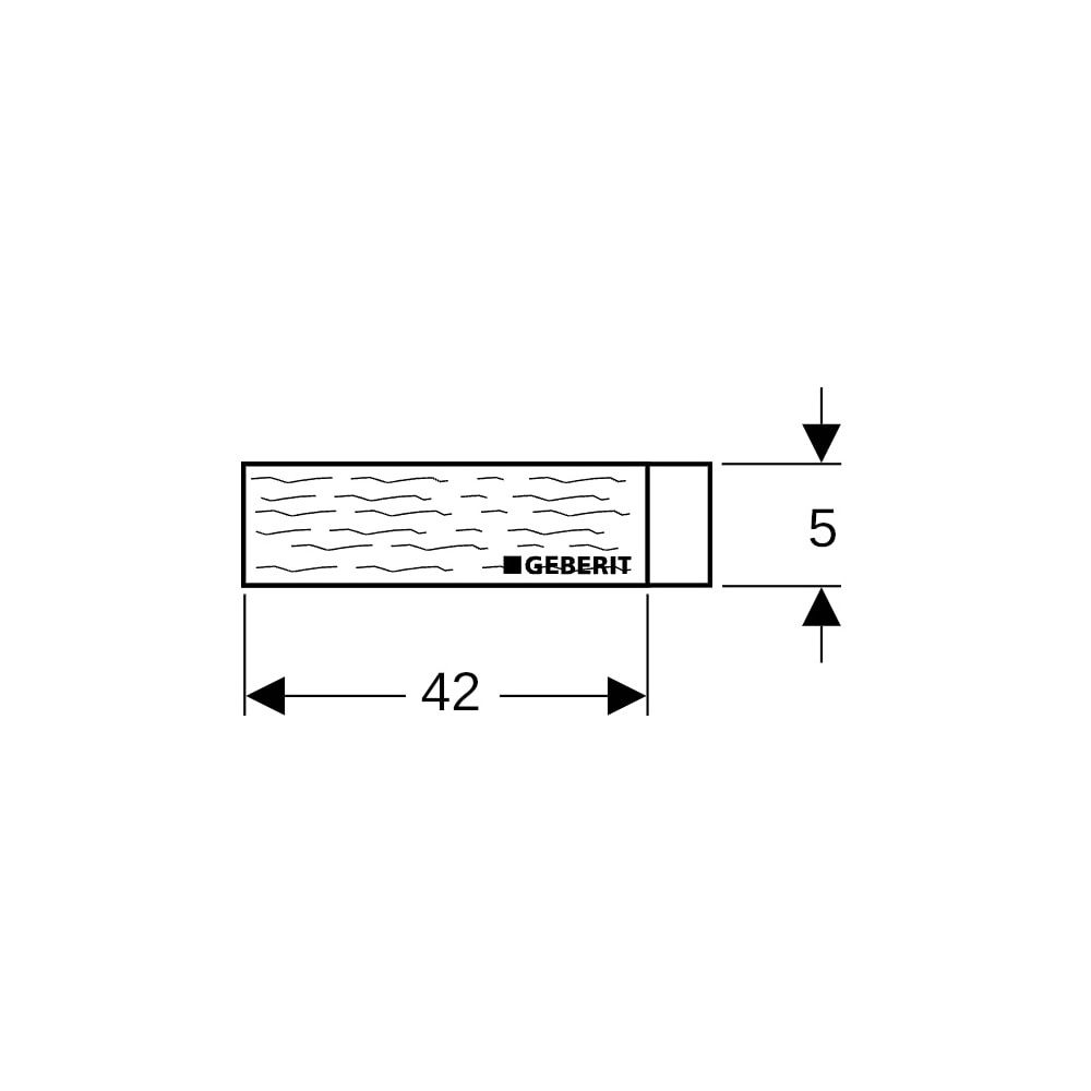 Geberit Typ Quattro Brandschutzbandage Außendurchmesser 56-110mm... GEBERIT-300008002 4025416100980 (Abb. 7)