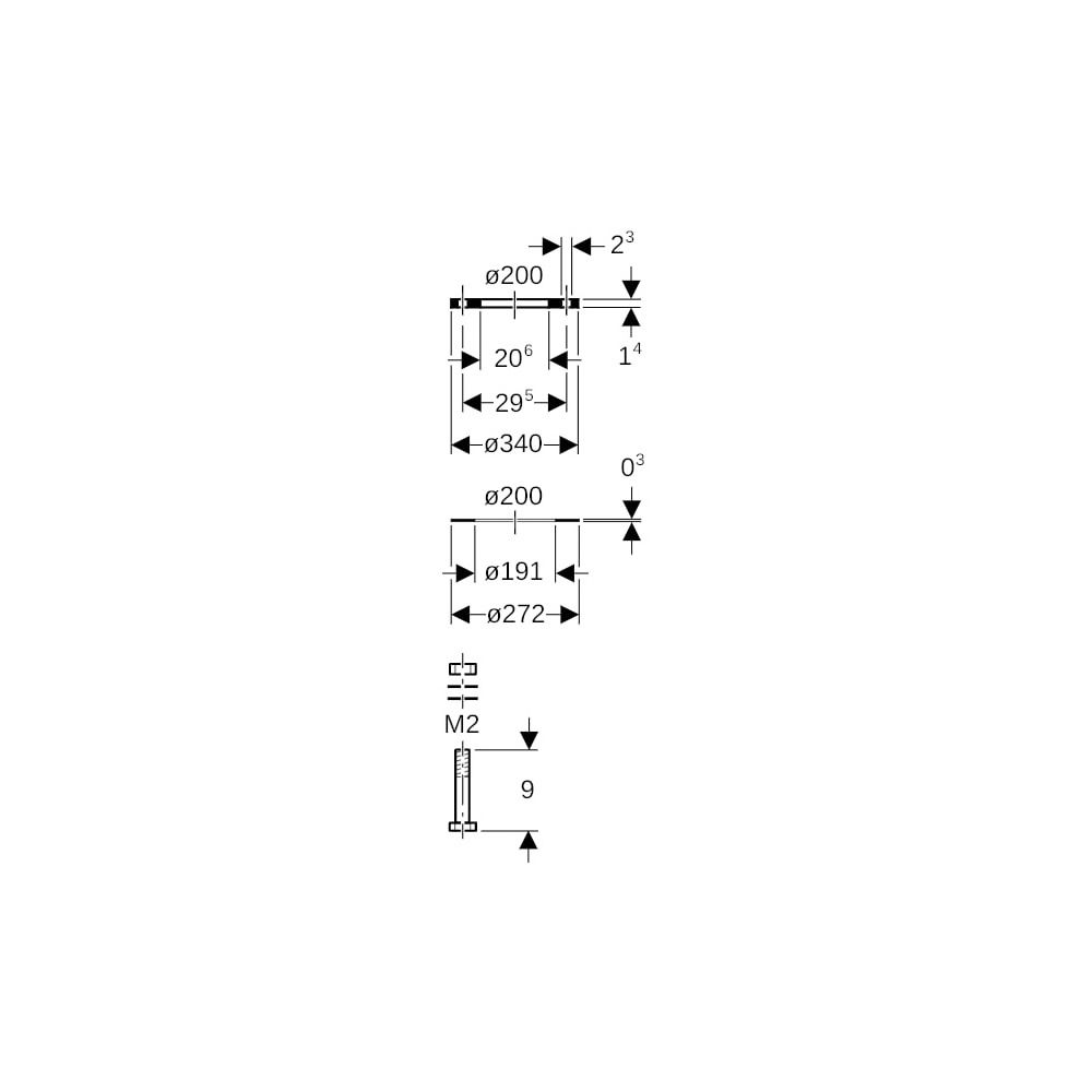 Geberit PE Set Flansch Außendurchmesser 200mm... GEBERIT-370746001 4025416035831 (Abb. 5)