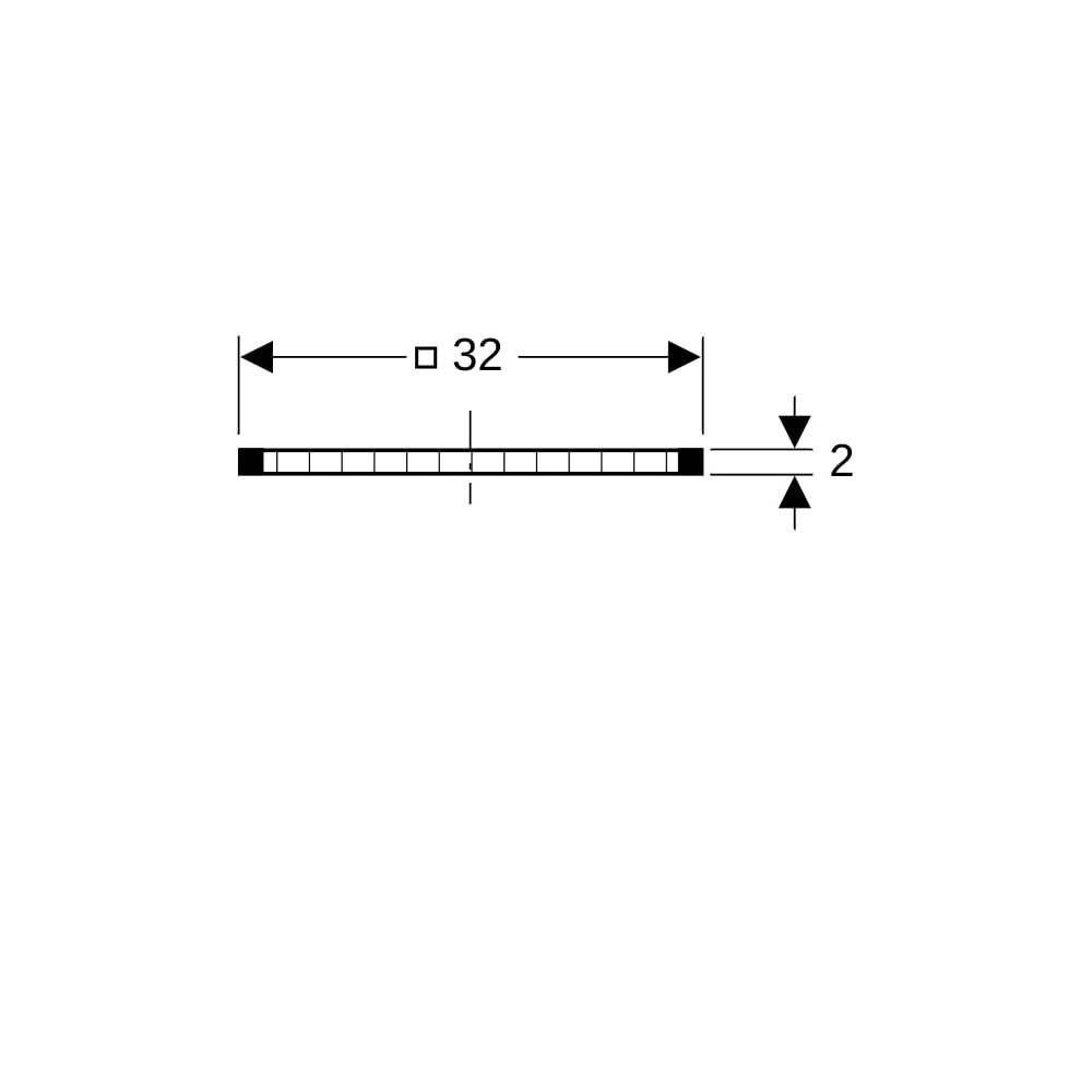 Geberit Gitterrost für Ergänzungsset, begehbar... GEBERIT-240242001 4025416042396 (Abb. 5)