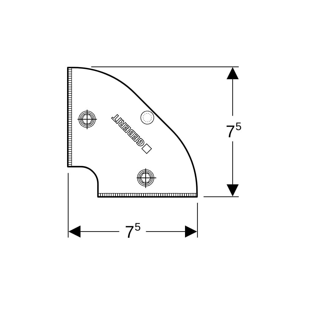Geberit GIS Transportsicherung, 461089001... GEBERIT-461089001 4025416161066 (Abb. 6)