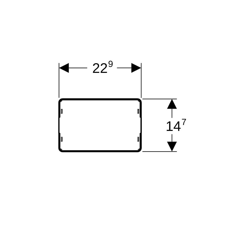 Geberit Bauschutz für Unterputz-SPK ab Baujahr 2002... GEBERIT-240931001 4025416360971 (Abb. 6)