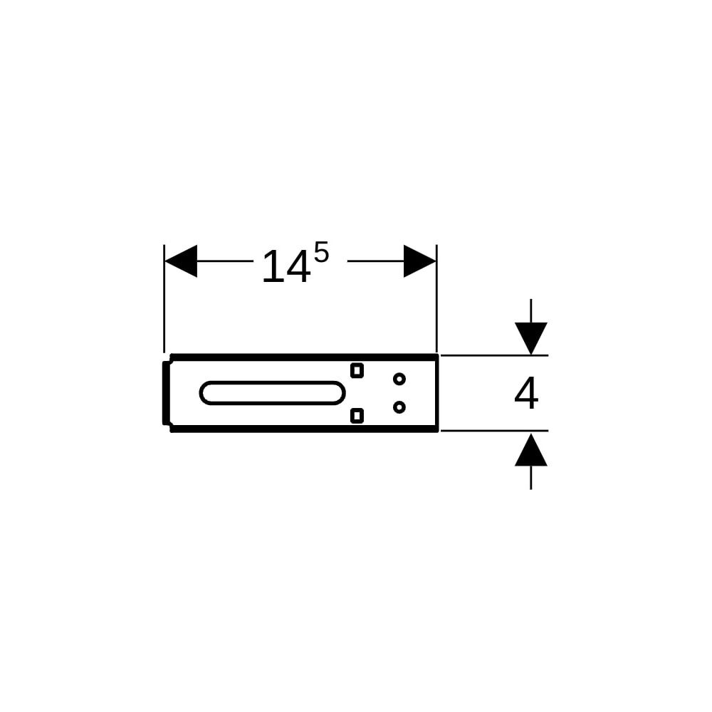 Geberit Duofix Halter für Leitungsbefestigung... GEBERIT-111891001 4025416511076 (Abb. 6)