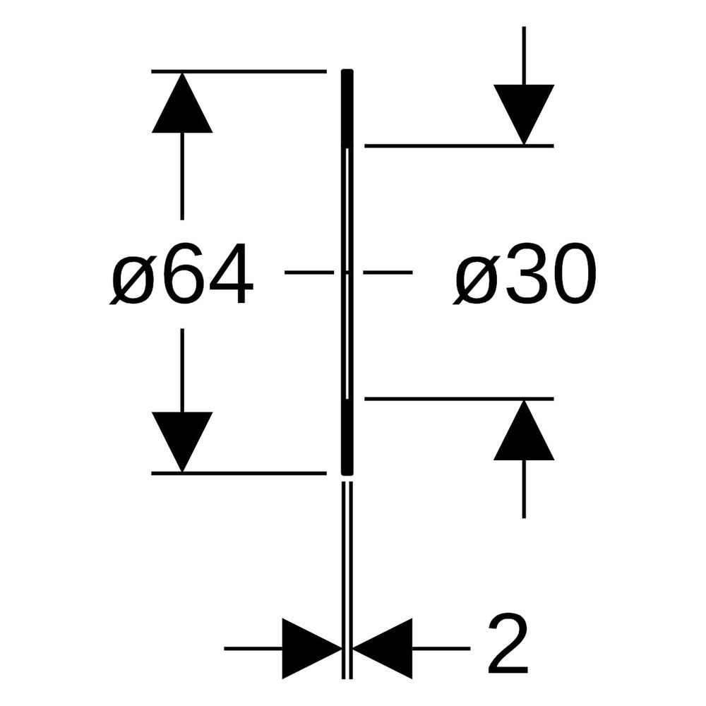 Geberit Flanschdichtung Mapress, DN 25, Faserverbundwerkstoff, 600053001... GEBERIT-600053001 4064746014741 (Abb. 5)