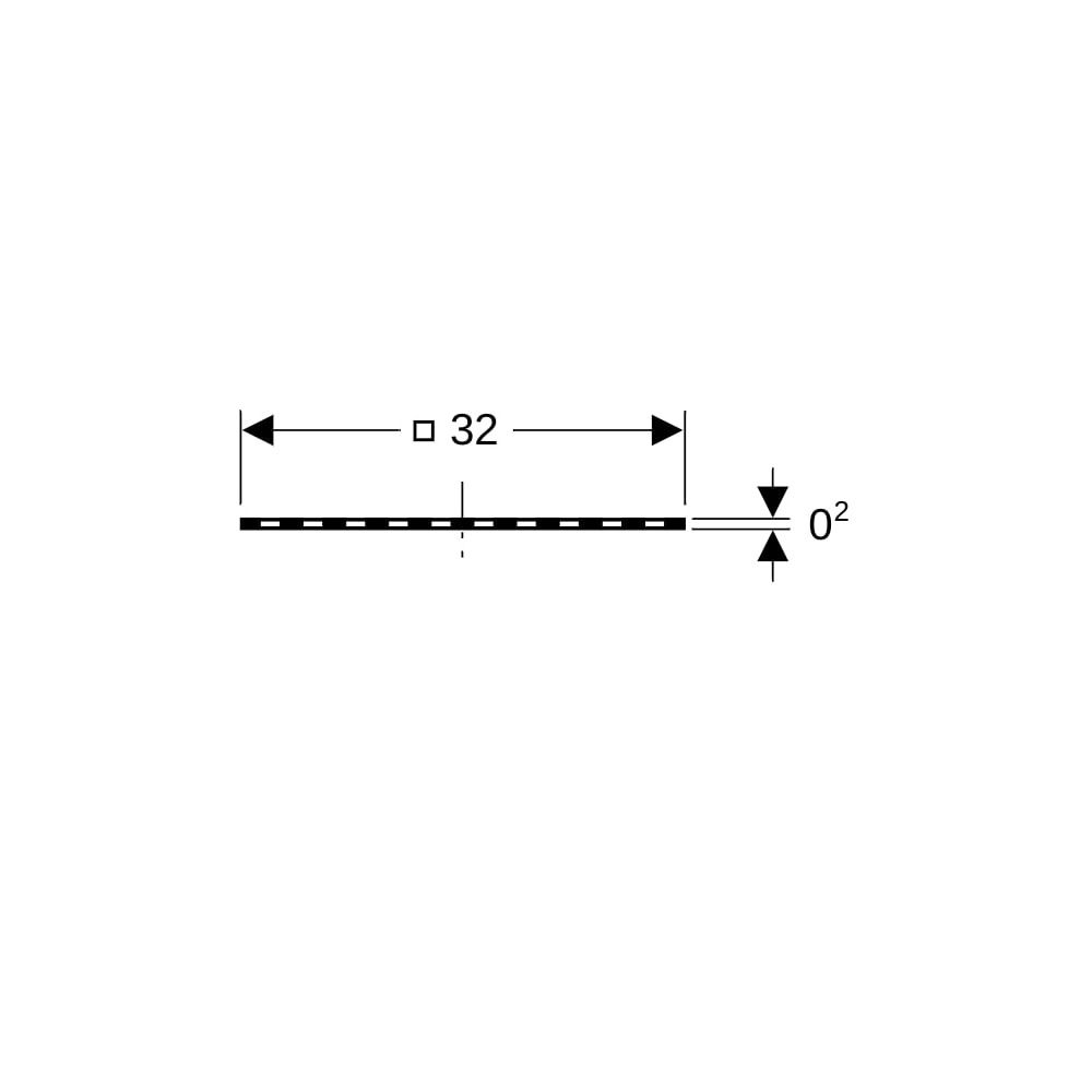 Geberit Lochblechrost für Geberit Pluvia Ergänzungsset begehbar... GEBERIT-240647001 4025416866725 (Abb. 3)