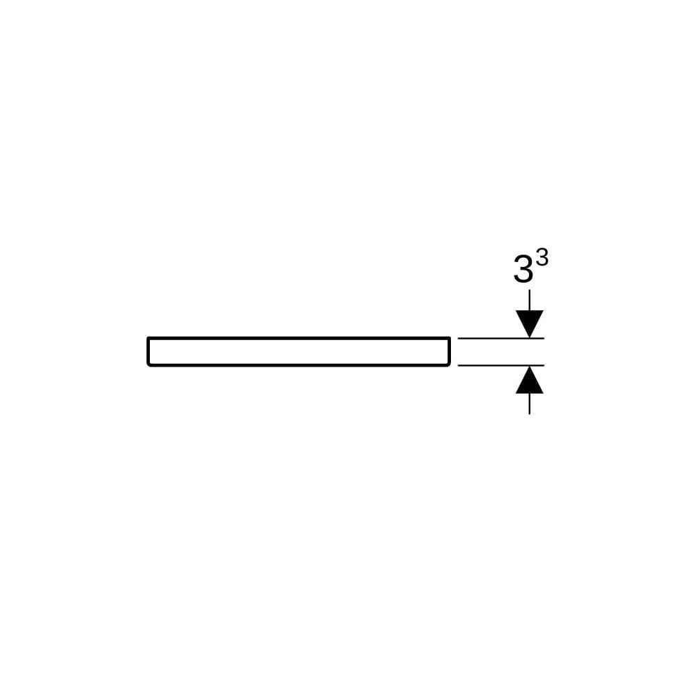 Geberit iCon Griff Lava/pulverbeschichtet matt, Breite 36,7cm... GEBERIT-502356JK1 4025410944504 (Abb. 7)