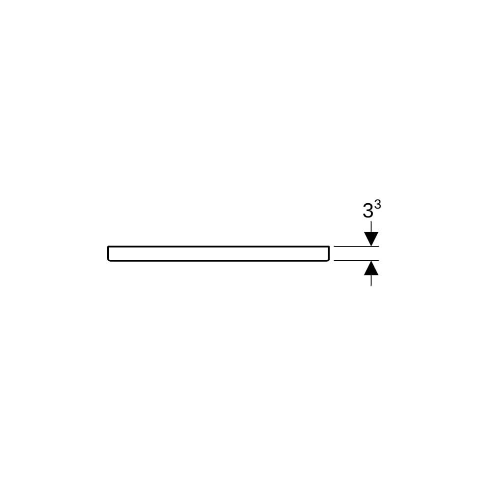 Geberit iCon Griff Sandgrau/pulverbeschichtet matt, Breite 51,7cm... GEBERIT-502358JL1 4025410944559 (Abb. 7)