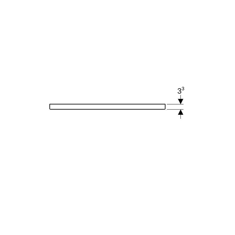 Geberit iCon Griff Lava/pulverbeschichtet matt, Breite 73,7cm... GEBERIT-502360JK1 4025410944580 (Abb. 7)