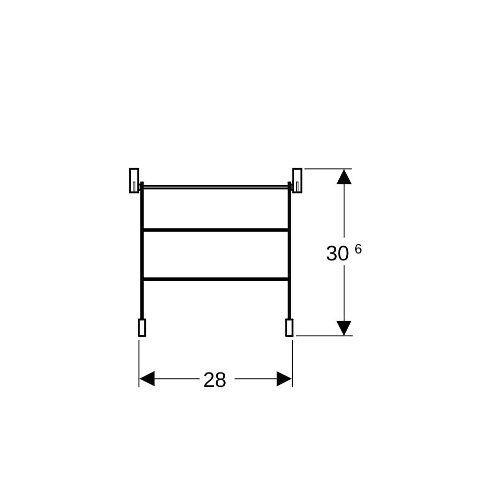 Geberit Publica Klapprost mit Puffern... GEBERIT-552201000 4022009183153 (Abb. 7)