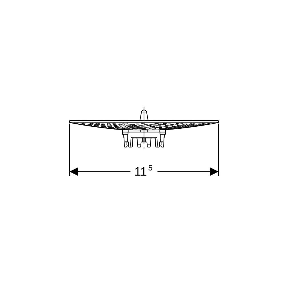 Geberit Ablaufsieb für Geruchsverschlussadapter, Weiß... GEBERIT-116067001 4025416530855 (Abb. 5)