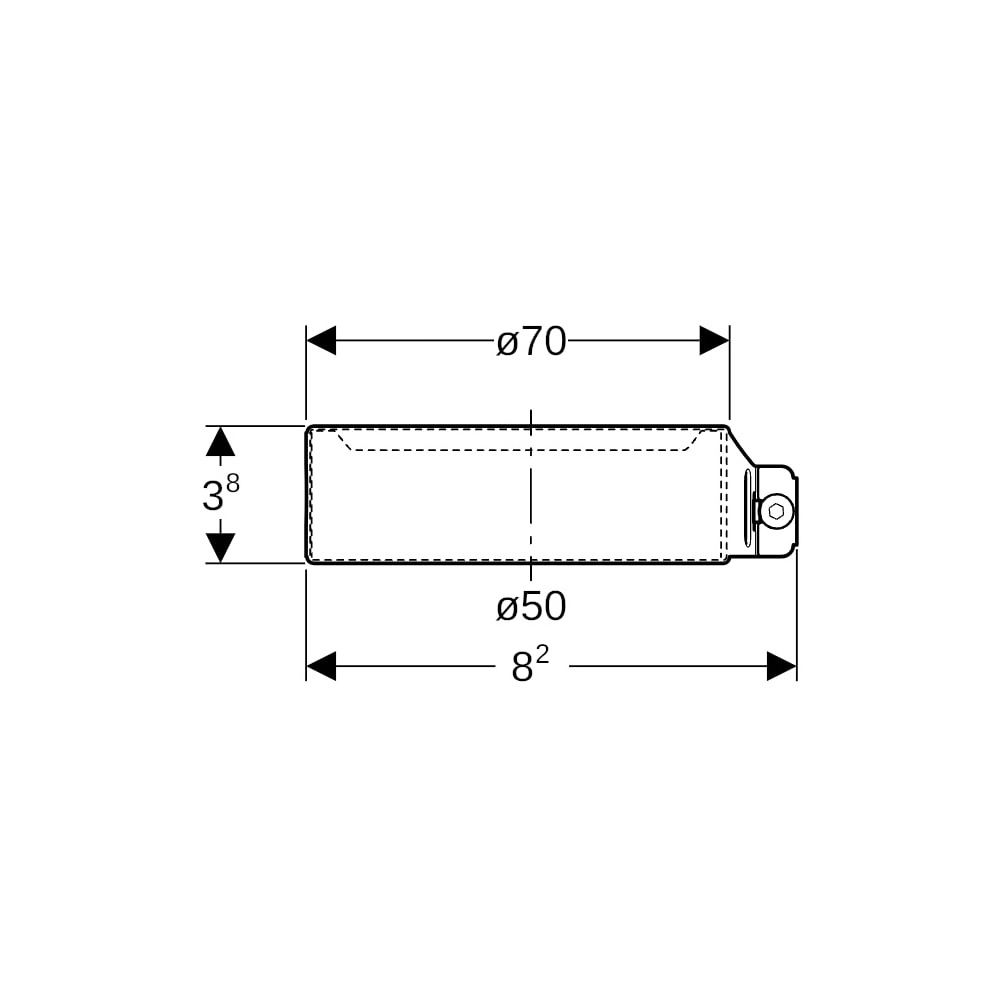 Geberit Haltekralle Außendurchmesser 50mm... GEBERIT-390203141 4025416549499 (Abb. 5)