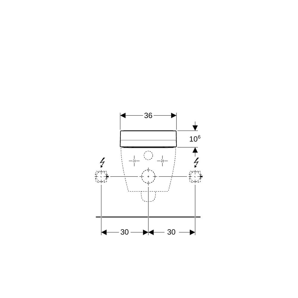 Geberit AquaClean Tuma Comfort WC-Aufsatz, Schwarz/Glas... GEBERIT-146270SJ1 4025416845836 (Abb. 9)