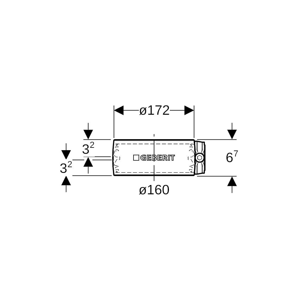 Geberit Silent db20 Spannverbinder Außendurchmesser 160mm... GEBERIT-315003143 4025416864387 (Abb. 5)
