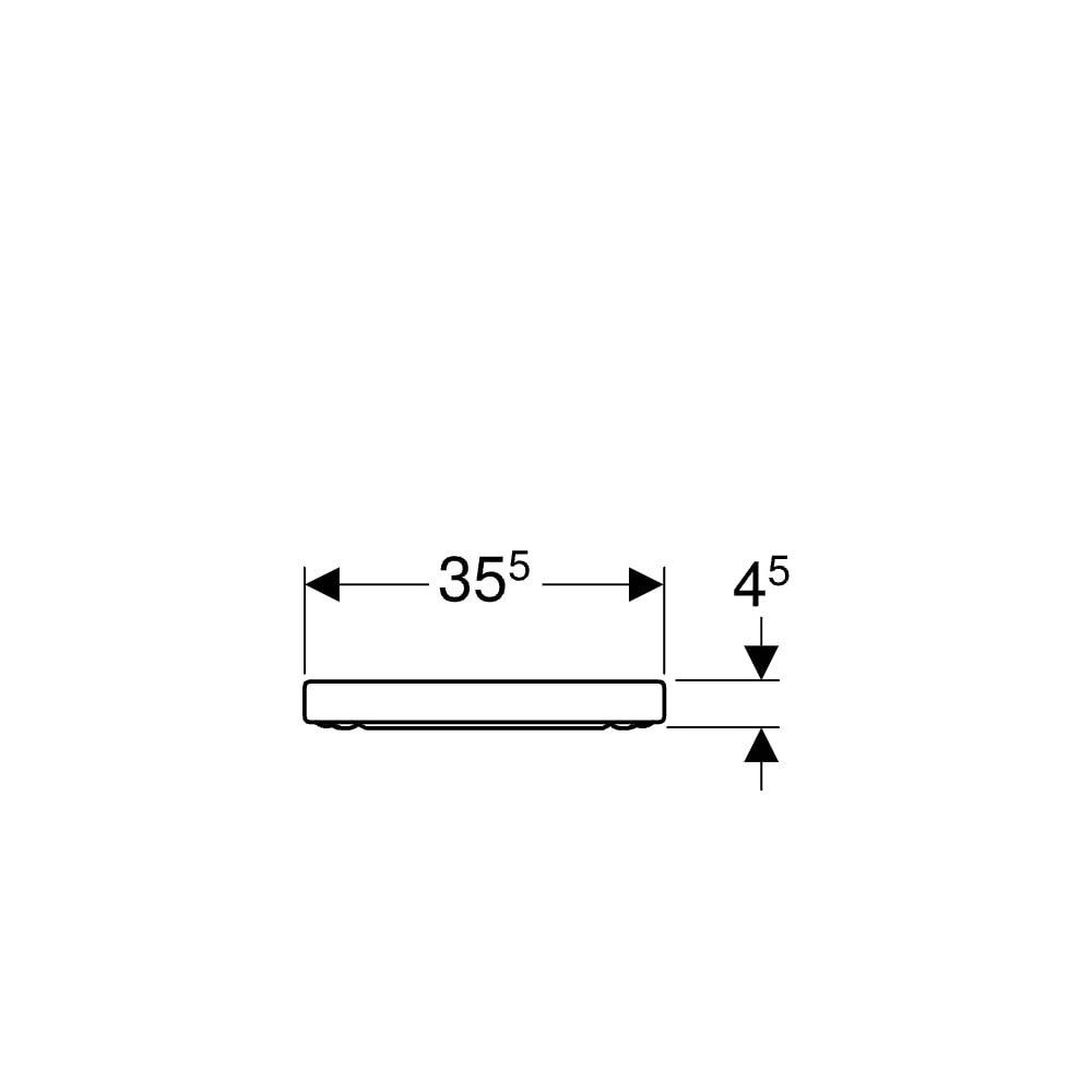 Geberit iCon WC-Sitz mit Absenkautomatik, ohne Quick-Release-Scharniere, Befestigung... GEBERIT-574130000 4022009306231 (Abb. 9)