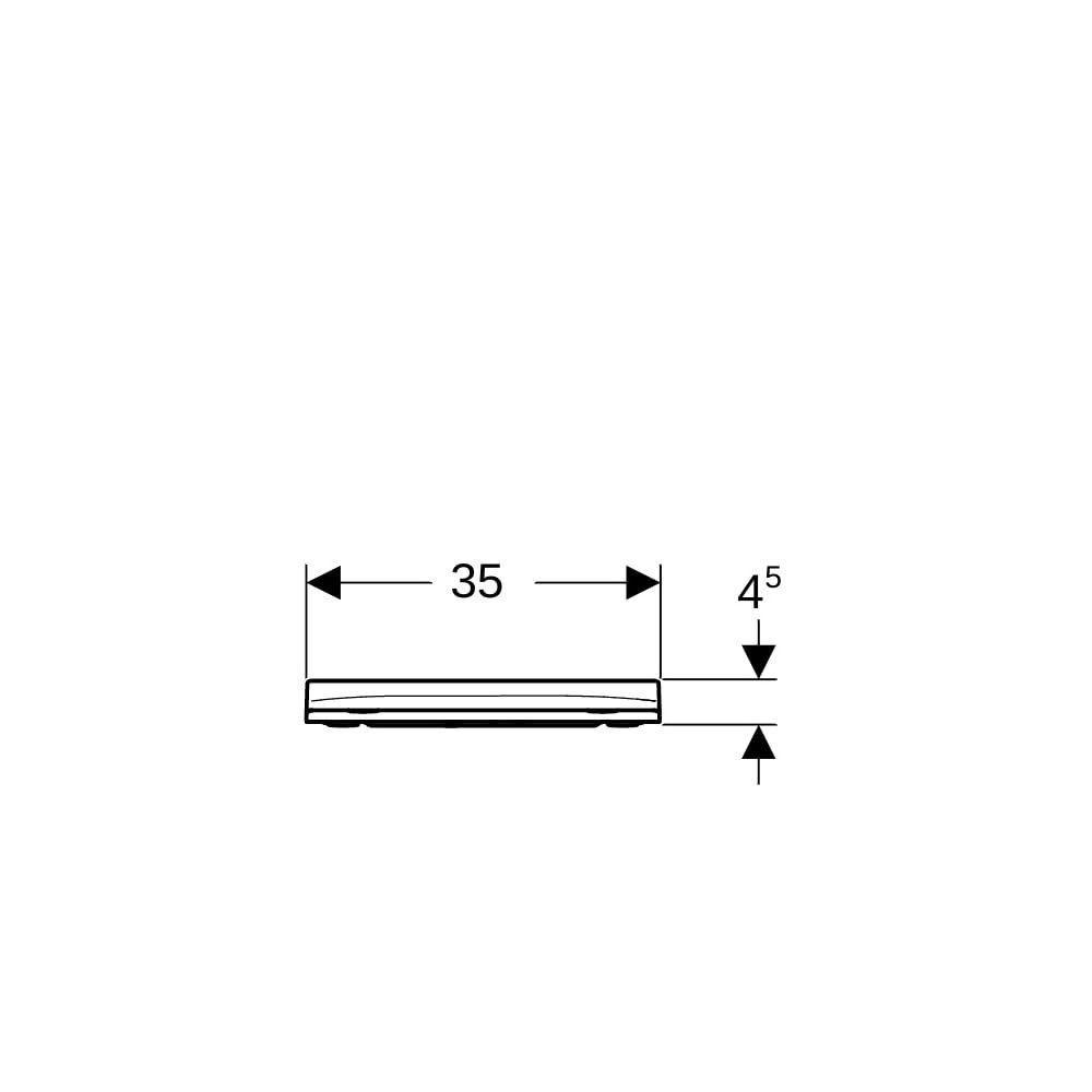 Geberit Smyle Square WC-Sitz schmales Design Sandwichform, Absenkautomatik Quick-Rel... GEBERIT-500688011 4025416224587 (Abb. 8)