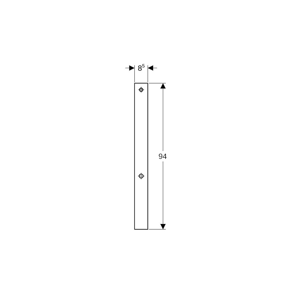 Geberit Umbauset für Geberit AquaClean WC-Aufsätze Aluminium gebürstet, Sanitärmodul... GEBERIT-131102TA1 4025416073833 (Abb. 5)