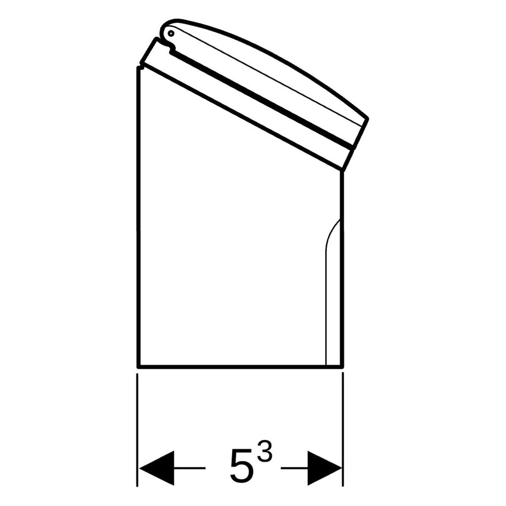 Geberit Steckdosenelement, 230V, 50Hz, Weiß, 595165000... GEBERIT-595165000 4022009347371 (Abb. 16)