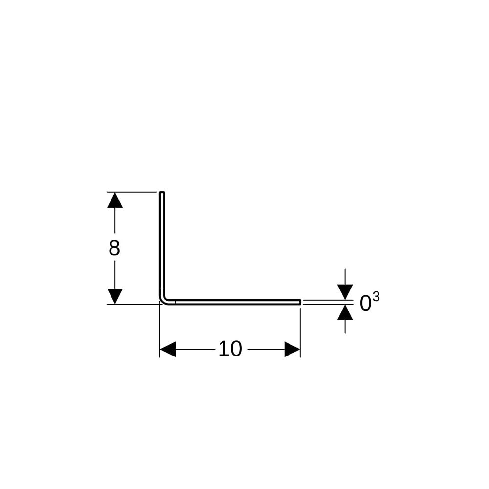 Geberit Duofix Systemwinkel, 111846001... GEBERIT-111846001 4025416846253 (Abb. 8)