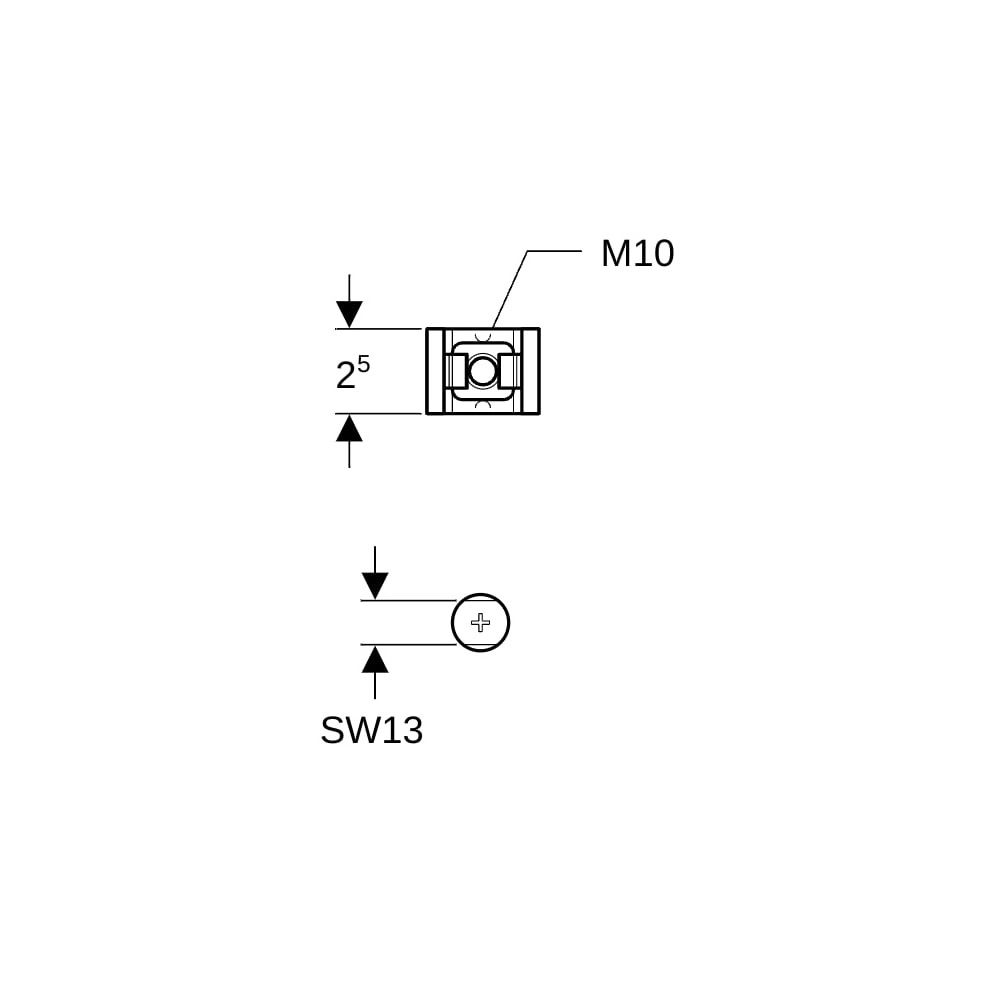 Geberit GIS Befestigungsclip, 461004001... GEBERIT-461004001 4025416000556 (Abb. 6)