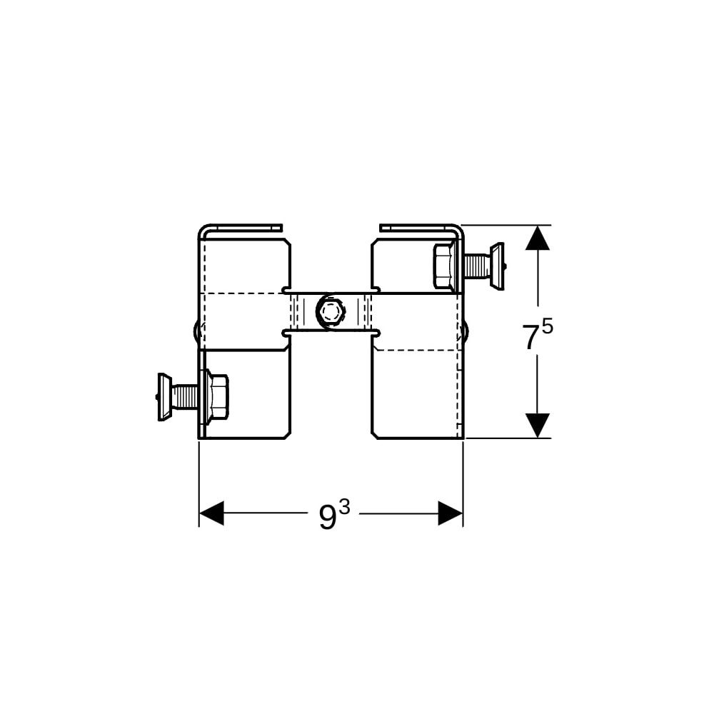 Geberit GIS Eckanschluss, 461804001... GEBERIT-461804001 4025416607656 (Abb. 6)
