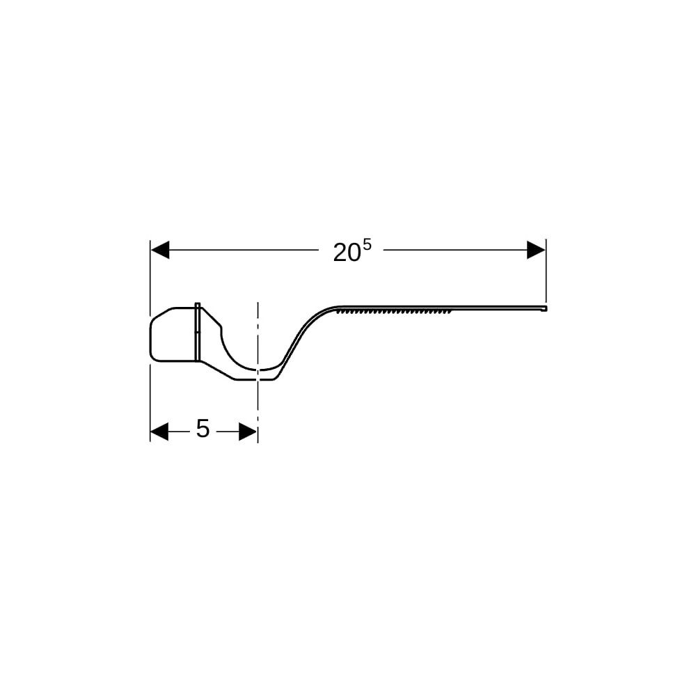 Geberit GIS Rohrclip für Versorgungsleitungen... GEBERIT-461070001 4025416040866 (Abb. 7)