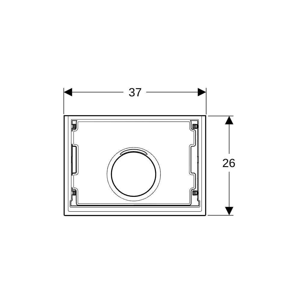 Geberit Fertigbauset für Geberit ONE Möbelwaschtisch... GEBERIT-115424001 4025410598547 (Abb. 5)