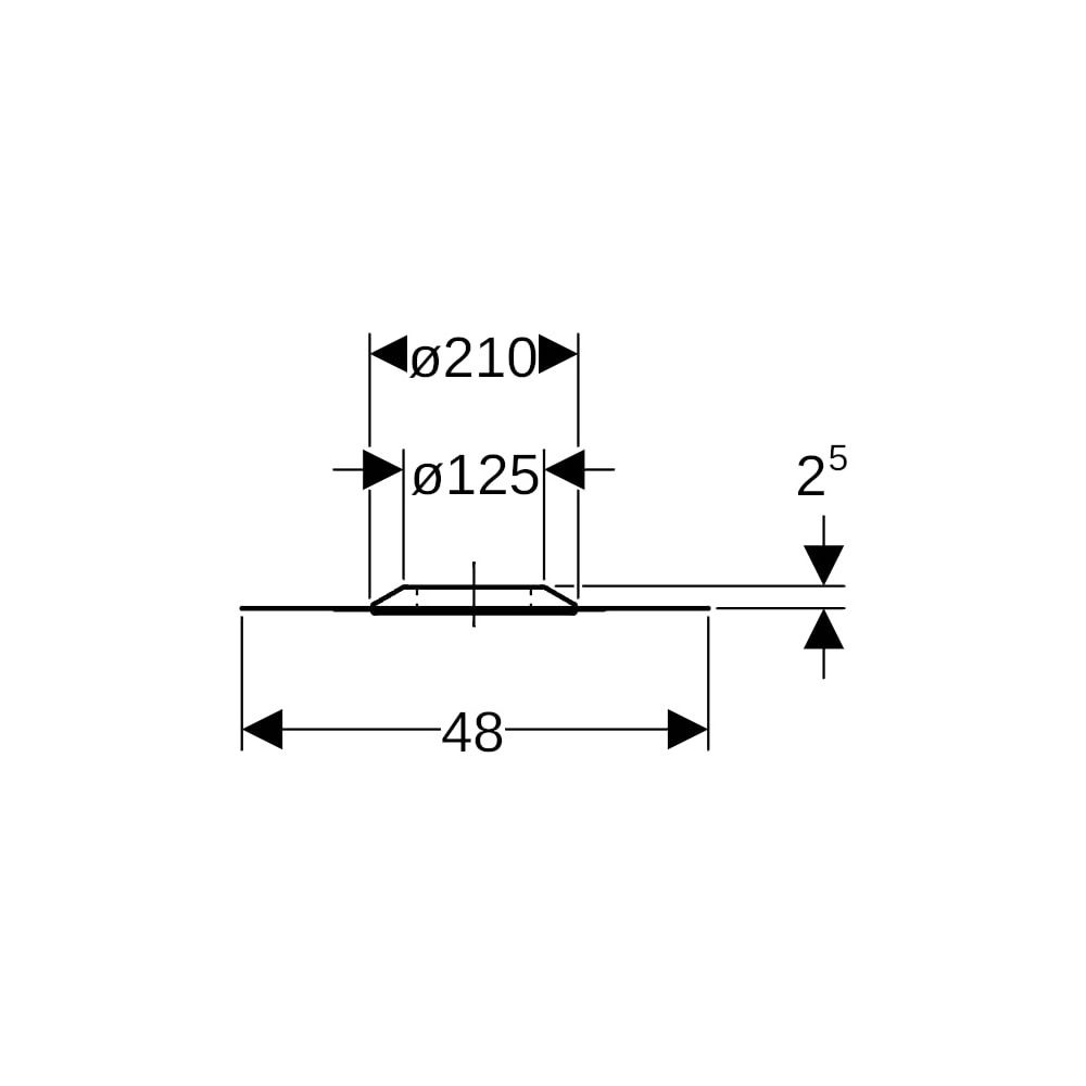 Geberit Feuchtigkeitsabdichtung mit Anschlussfolie Sarnafil PVC Außendurchmesser 125... GEBERIT-368674001 4025416033943 (Abb. 5)