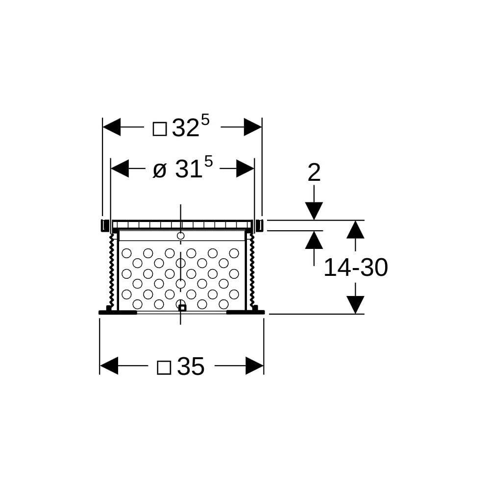 Geberit Pluvia Ergänzungsset befahrbar... GEBERIT-359635001 4025416113850 (Abb. 5)