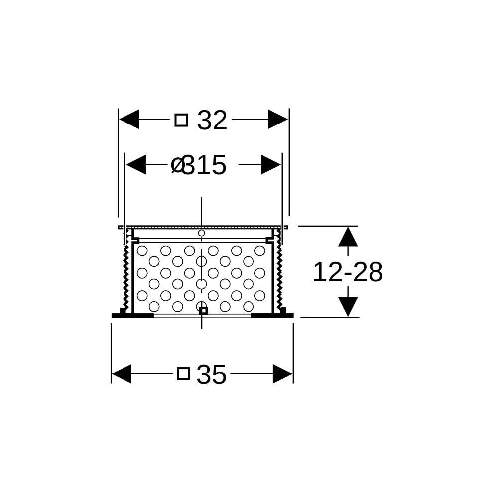 Geberit Pluvia Ergänzungsset begehbar... GEBERIT-359504001 4025416866718 (Abb. 5)