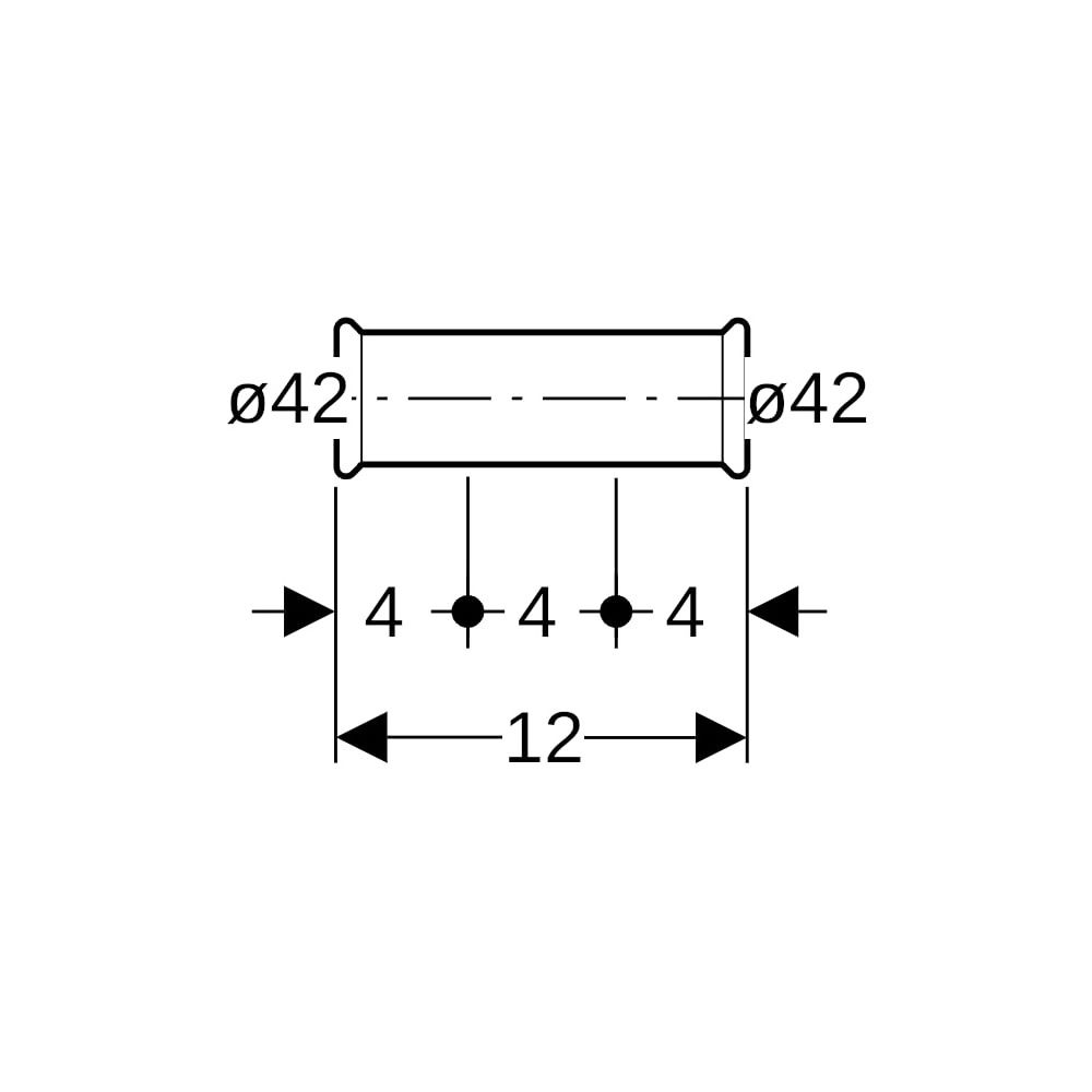 Geberit Mapress Edelstahl Schiebemuffe LABS-frei, d 42mm... GEBERIT-82107 4024723821076 (Abb. 5)
