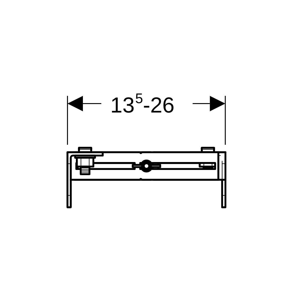 Geberit GIS Wandanbindung, 461015001... GEBERIT-461015001 4025416150190 (Abb. 7)