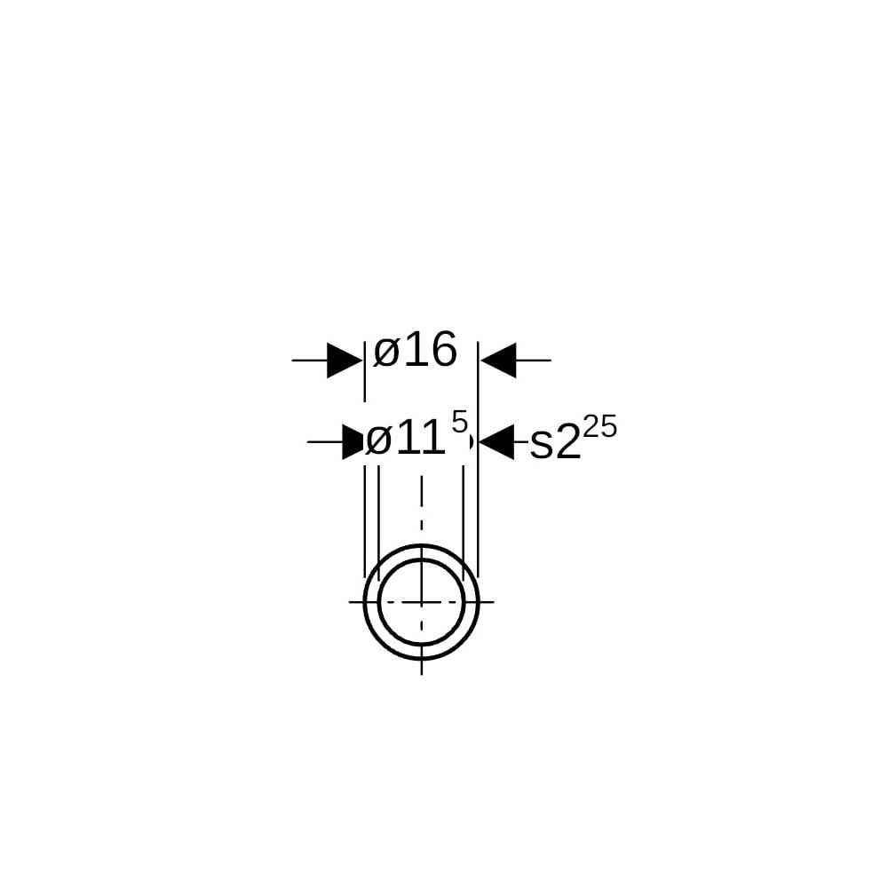 Geberit Mepla Systemrohr ML, Rollenware Außendurchmesser 16mm, Länge 50m... GEBERIT-601130001 4025416041320 (Abb. 7)