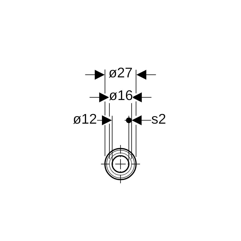 Geberit Systemrohr PB, in Schutzrohr, Rollenware Außendurchmesser 16mm, Länge 50m... GEBERIT-619240001 4025416600398 (Abb. 7)