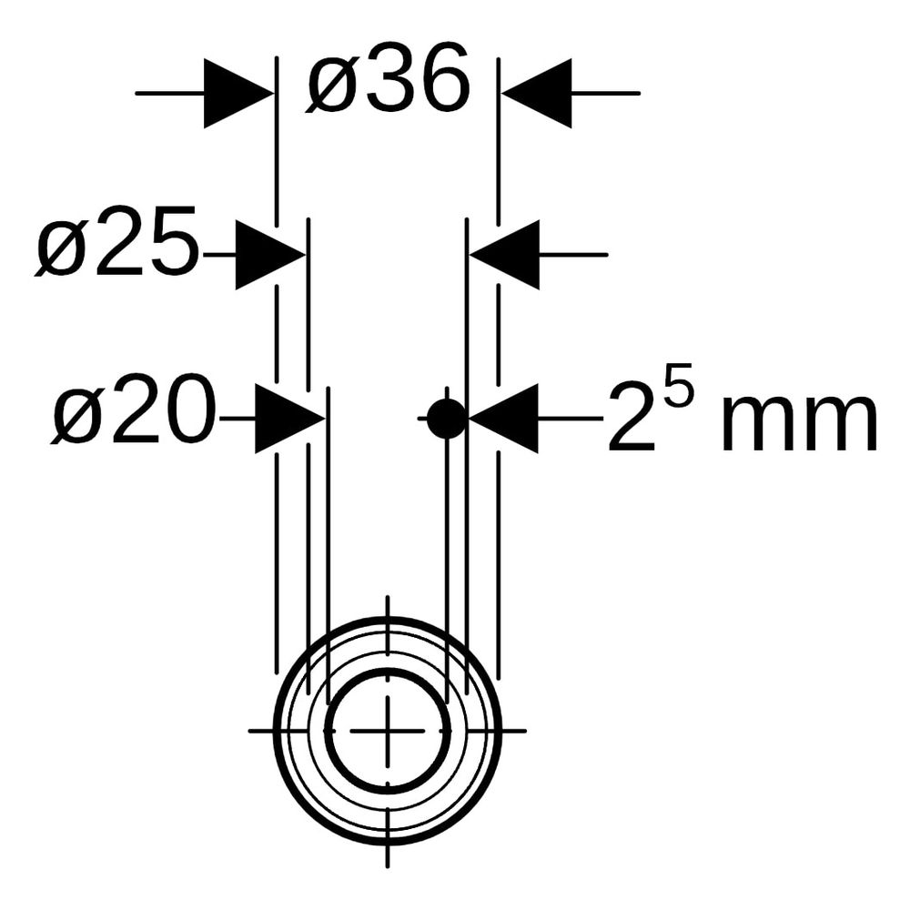 Geberit Systemrohr PB, in Schutzrohr, Rollenware Außendurchmesser 25mm, Länge 25m... GEBERIT-619242001 4025416600411 (Abb. 9)