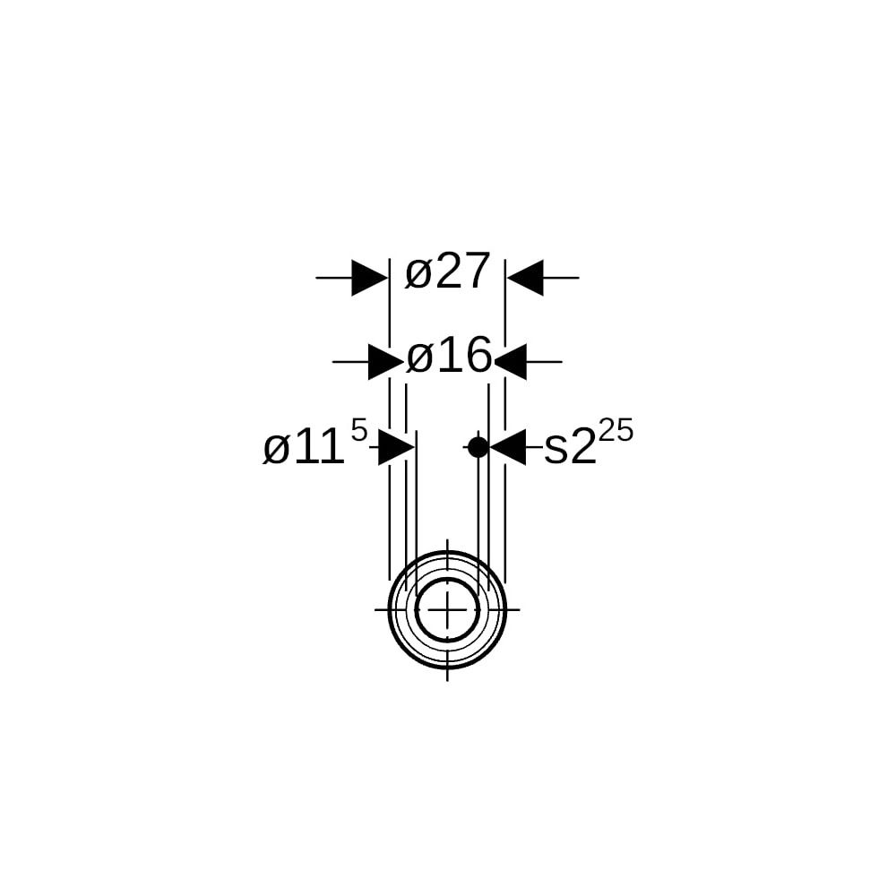 Geberit Mepla Systemrohr ML, in Schutzrohr, Rollenware Außendurchmesser 16mm, Länge ... GEBERIT-601131002 4025416108849 (Abb. 7)