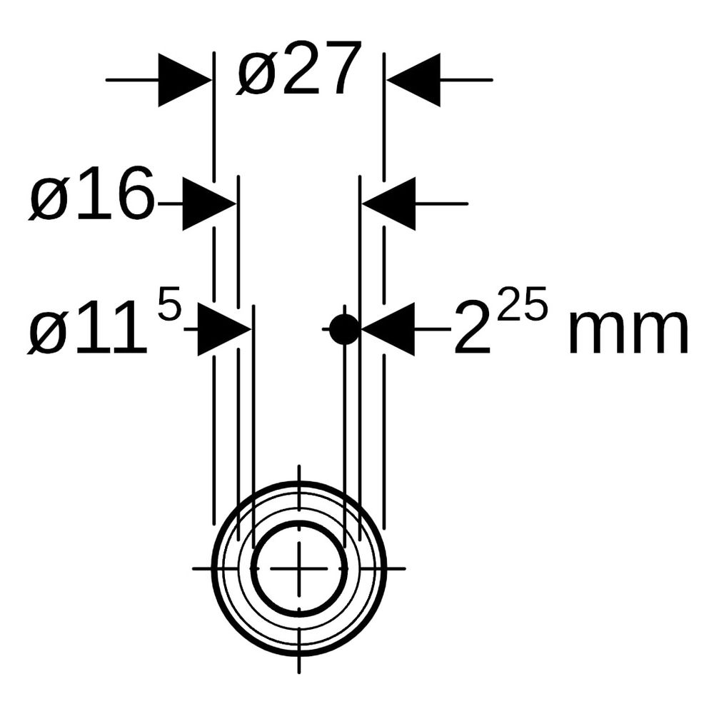 Geberit Mepla Systemrohr ML, in Schutzrohr, Rollenware Außendurchmesser 16mm, Länge ... GEBERIT-601131002 4025416108849 (Abb. 9)
