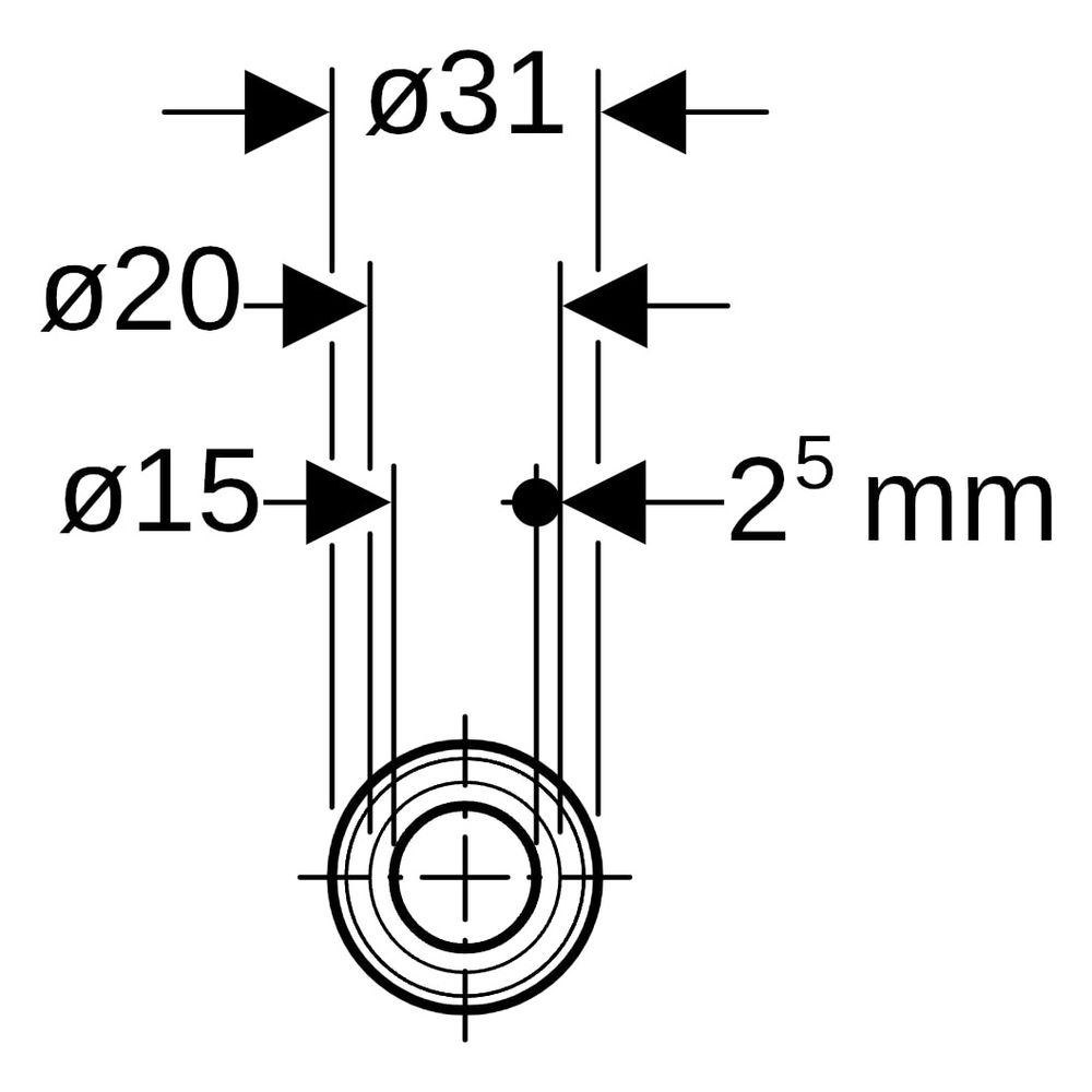 Geberit Mepla Systemrohr ML, in Schutzrohr, Rollenware Außendurchmesser 20mm, Länge ... GEBERIT-602131002 4025416108825 (Abb. 9)