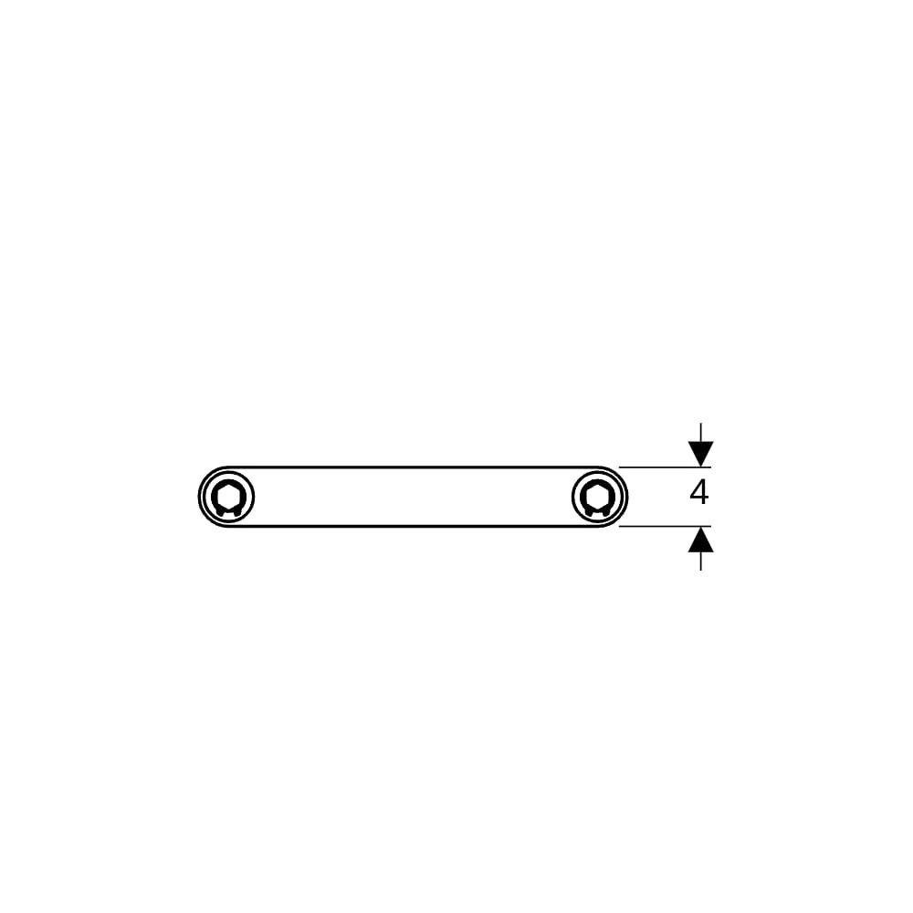 Geberit Mapress Montagehilfe für Gaszähleranschlüsse G 1″, AD 25cm... GEBERIT-91094 4024723910947 (Abb. 6)